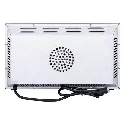1750 W Stainless Steel Quarter Size Commercial Convection Oven